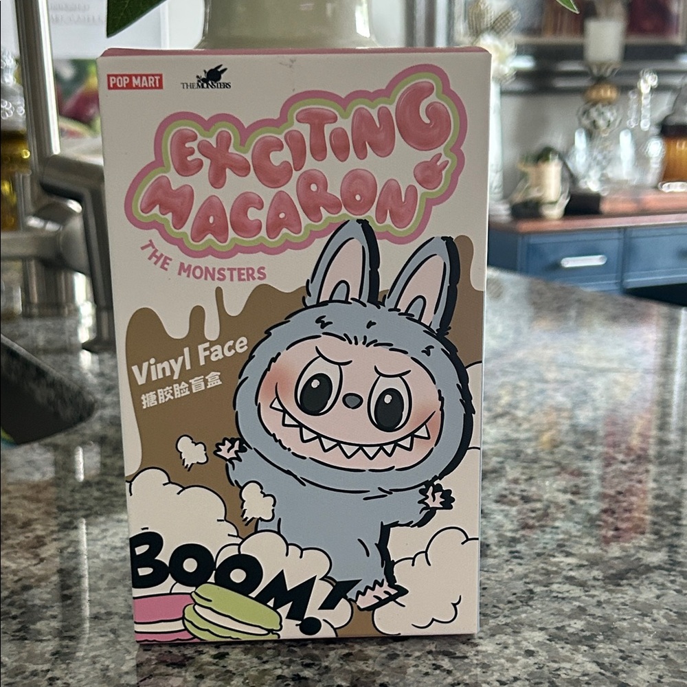 Exciting Macarons The Monsters Vinyl Figure Green Grape SEALED BOX